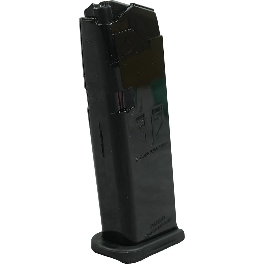 Elite Tactical Systems Black Gen 2 Handgun Magazine for Glock 43x/48 9mm Luger 10/rd Bulk Picture of ELITE TACTICAL SYSTEMS GROUP ETS FITS GLOCK 43X 48 - 10RD 9MM MAG BLACK BAGGED W/UPC