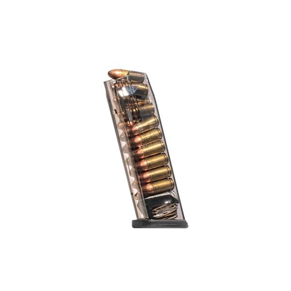 Elite Tactical Systems Carbon Smoke Series HK VP9 Handgun Magazine 9mm 17/rd Smoke Picture of ELITE TACTICAL SYSTEMS GROUP ETS FITS HECKLER & KOCH VP9 - 17RD 9MM MAG STANDARD CARBON SMOKE