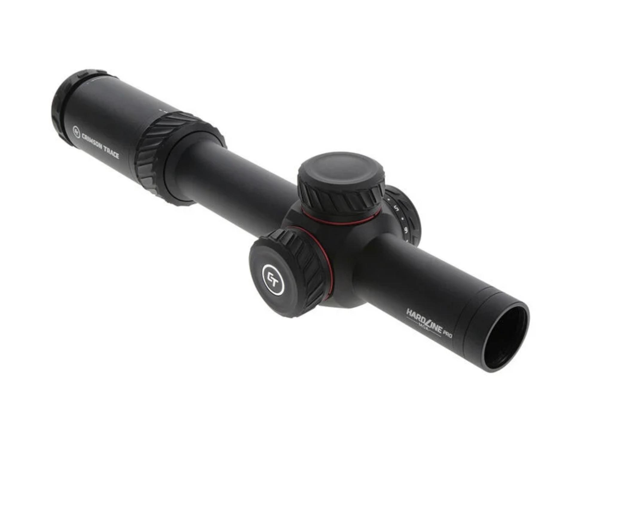 Crimson Trace Hardline Pro Rifle Scope - 1-6x24mm 30mm SFP Competition Etched Illum Picture of Crimson Trace Corporation CT Hardline Pro Scope 1-6x24 COMPETITION Etched Illuminated 30mm Tube