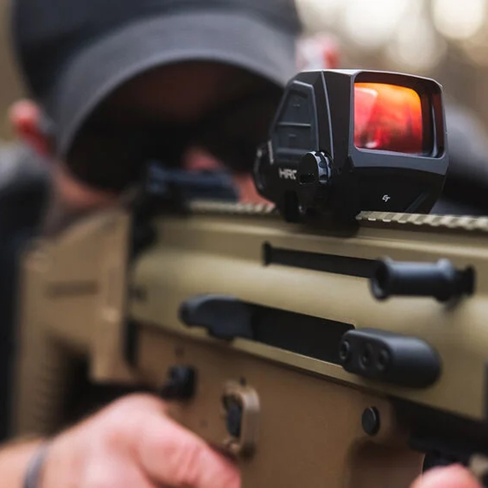 Crimson Trace Electronic Sight LED RED HRO Long Guns Picture of Crimson Trace Corporation Electronic Sight LED RED HRO Long Guns
