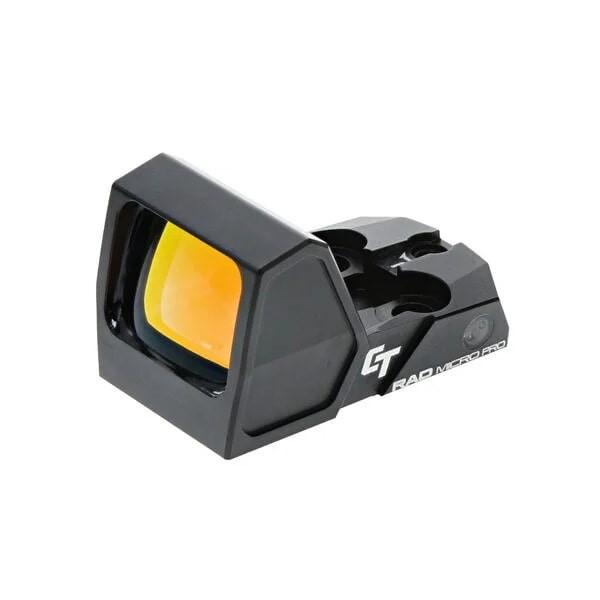 Crimson Trace RAD Micro Pro Compact Open Reflex Sight Red Dot Compact/Sub Com Pistols Picture of Crimson Trace Corporation RAD Micro Pro Compact Open Relfex Sight Red Dot Compact/Sub Com Pistols