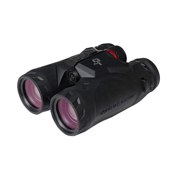 Crimson Trace Horizonline Pro Laser Rangefinding 10x42 Binoculars Illuminated Black Picture of Crimson Trace Corporation Horizonline 2k Rangefinder Bino