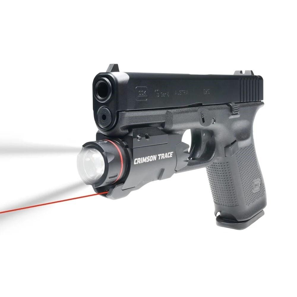 Crimson Trace Universal Rail Master Rail Mount Red Laser Black Picture of Crimson Trace Corporation Universal Rail Master Rail Mount Red Laser