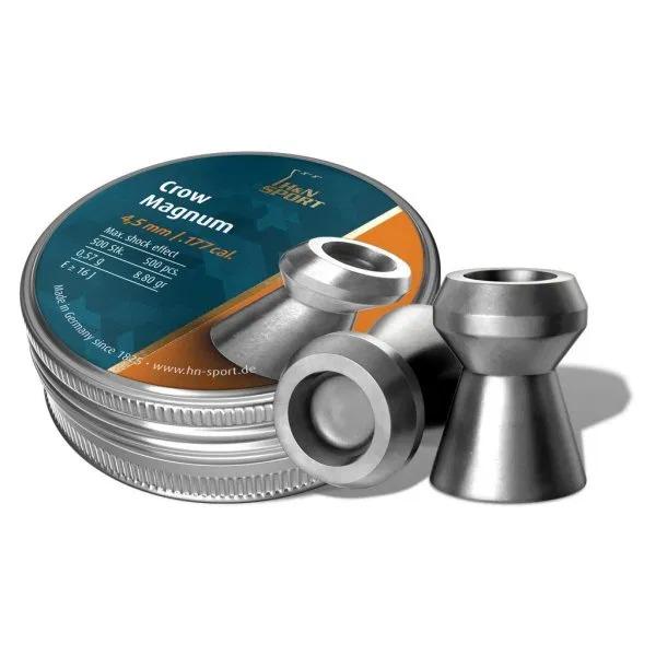 Hatsan H&N Crow Magnum Pellets 1.77  500/ct Picture of Hatsan USA / Escort Shotguns H&N Crow Magnum .177 cal. - per 500