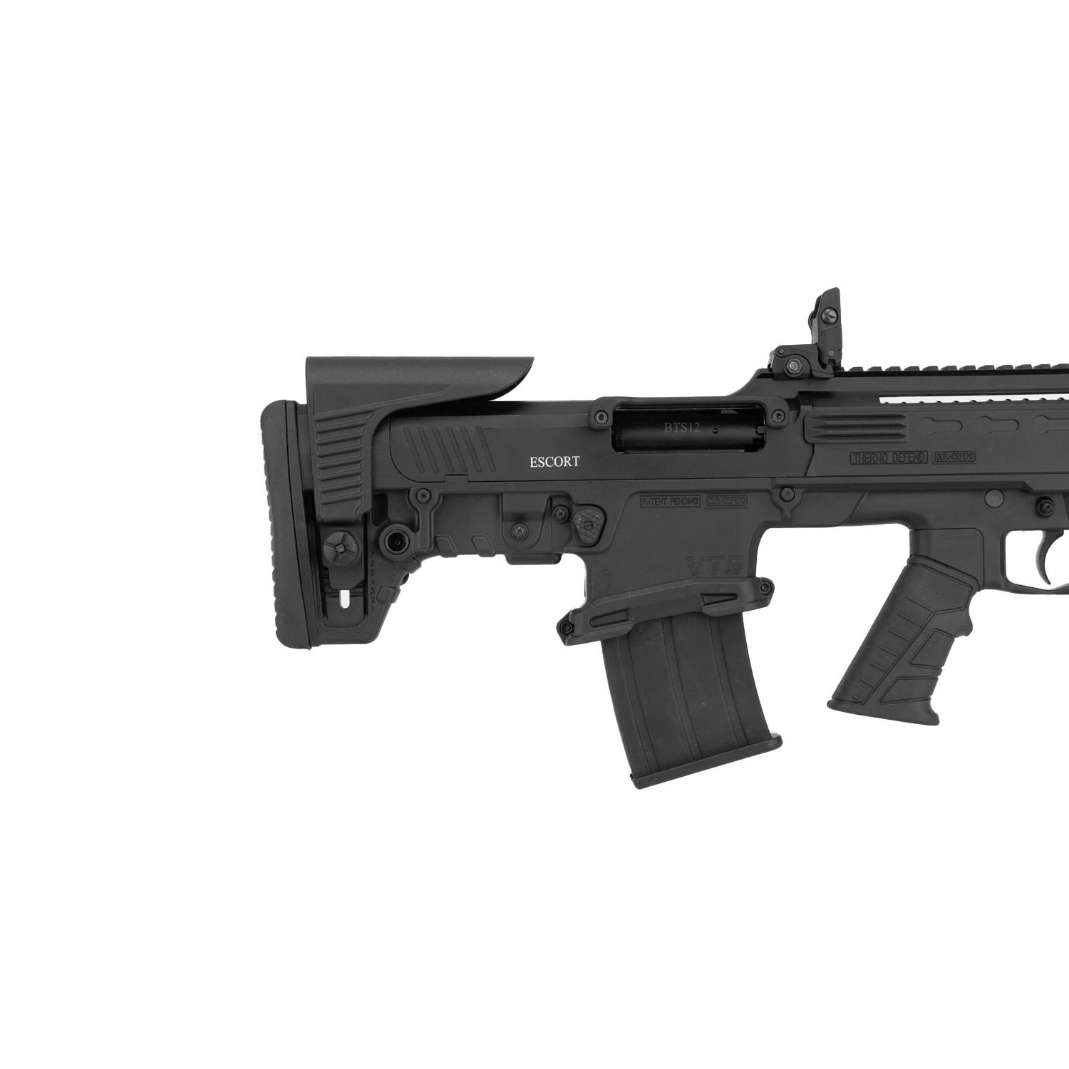 Escort BTS12 Bullpup Shotgun 12ga 3" Chamber 5rd Magazine 18" Barrel Black Picture of Hatsan USA / Escort Shotguns ESCORT BTS12 12ga 3'' 18'' Blk 1 Mag 1 Choke No Carry Handle