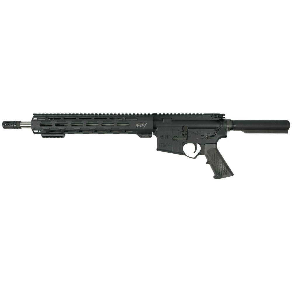 APF Armory Proof SS Pistol 223 Wylde 30rd 14" Pinned and Welded proof Research Barrel Black(No Brace) Picture of APF Armory - Alex Pro Firearms APF 14.5IN Pinned and Welded 223 WYLDE PISTOL PROOF RESEARCH BARREL