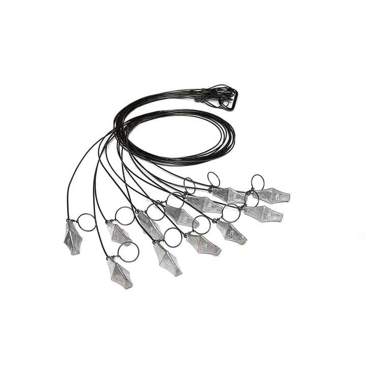 Rig'Em Right Xtreme Texas Rigs 54" 6oz 12/ct Picture of AdvenTec LLC dba Rig Em Right Outdoors 54in Xtreme TX Rigs 6 oz weights (per doz)