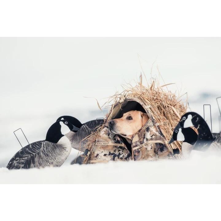 Rig'Em Right Field Bully Dog Blind Optifade Marsh Picture of AdvenTec LLC dba Rig Em Right Outdoors Field Bully Dog Blind Optifade Marsh