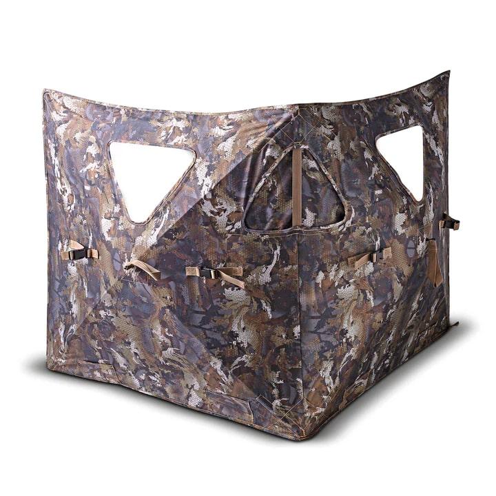 Rig'Em Right HydeOut Go Blind Optifade Timber Picture of AdvenTec LLC dba Rig Em Right Outdoors HydeOut Go Timber