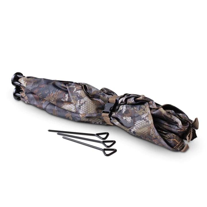 Rig'Em Right HydeOut Go Blind Optifade Timber Picture of AdvenTec LLC dba Rig Em Right Outdoors HydeOut Go Timber