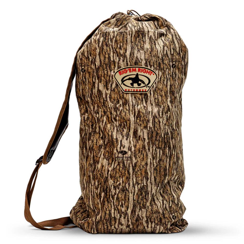 Rig'Em Right Turkey Decoy Bag Mossy Oak Bottomland