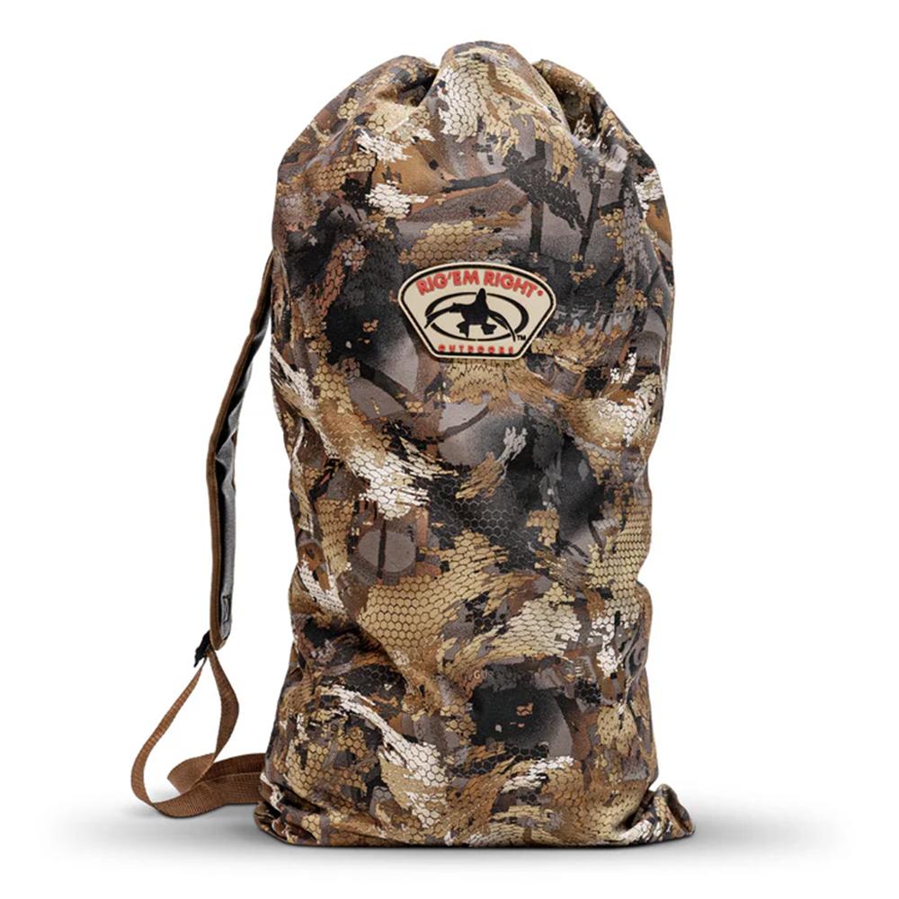 Rig'Em Right Turkey Decoy Bag Optifade Timber