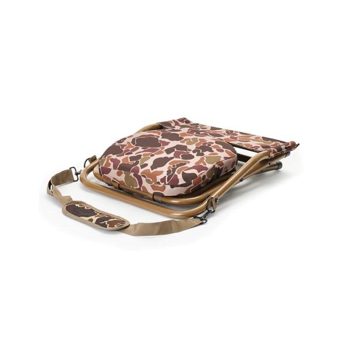 Rig'Em Right Hyde Stool Classic Brown Camo Picture of AdvenTec LLC dba Rig Em Right Outdoors Hyde Stool - Brown Camo