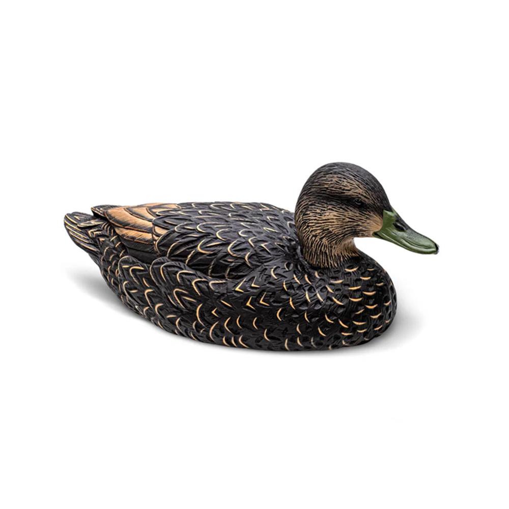 Rig'Em Right Mainline Series Black Duck Decoy 6/ct Picture of AdvenTec LLC dba Rig Em Right Outdoors Black Duck Decoy Six-Pack EVA