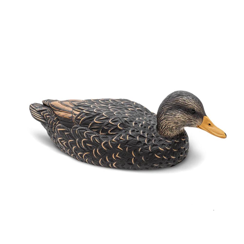 Rig'Em Right Mainline Series Black Duck Decoy 6/ct Picture of AdvenTec LLC dba Rig Em Right Outdoors Black Duck Decoy Six-Pack EVA
