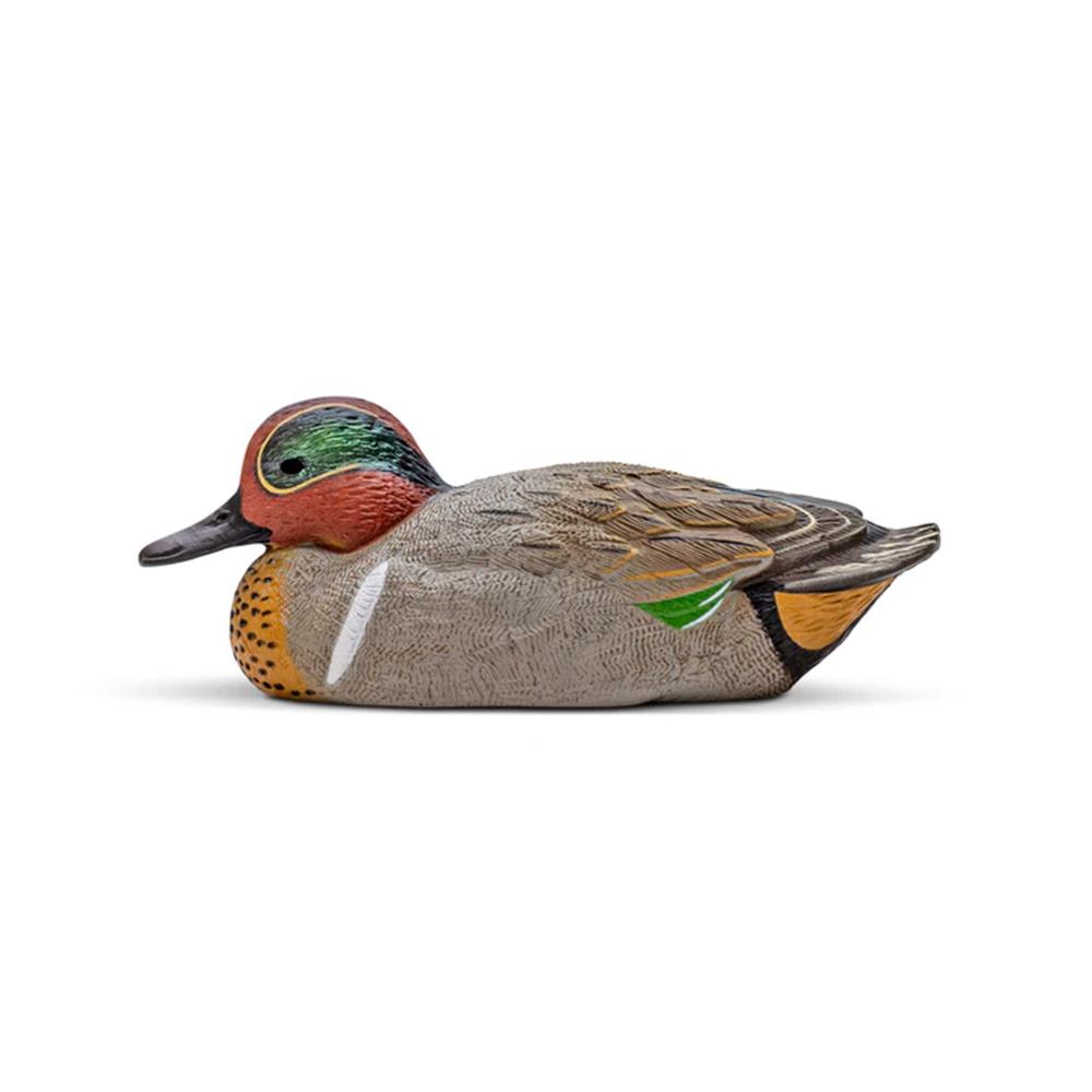 Rig'Em Right Mainline Series Green-Winged Teal Duck Decoy 12/ct Picture of AdvenTec LLC dba Rig Em Right Outdoors Green-Winged Teal Decoy Twelve-Pack EVA
