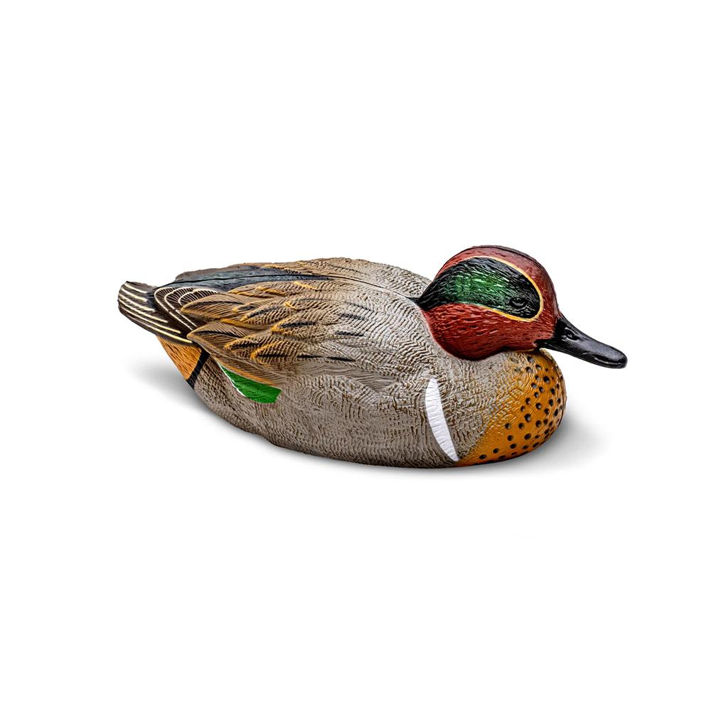 Rig'Em Right Mainline Series Green-Winged Teal Duck Decoy 12/ct Picture of AdvenTec LLC dba Rig Em Right Outdoors Green-Winged Teal Decoy Twelve-Pack EVA