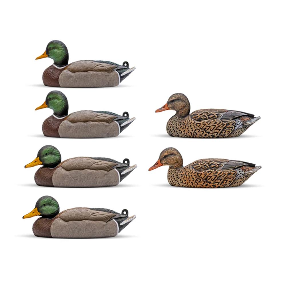 Rig'Em Right Mainline Series Mallard Decoy 6/ct Picture of AdvenTec LLC dba Rig Em Right Outdoors Mallard Decoy Six-Pack EVA