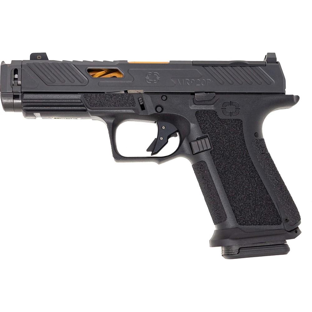 Shadow Systems MR920P Elite Handgun 9mm Luger 15rd Magazines (2) 4.25" Bronze Barrel Black Picture of Shadow Systems dba Shadow Gunworks MR920P 9MM Black Frame Elite Slide Optic Bronze Barrel 15rd