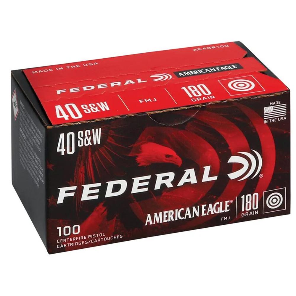 Picture of Federal Cartridge Co. FEDERAL 40 S&W 180GR FULL METAL JACKET AMMO 500RD