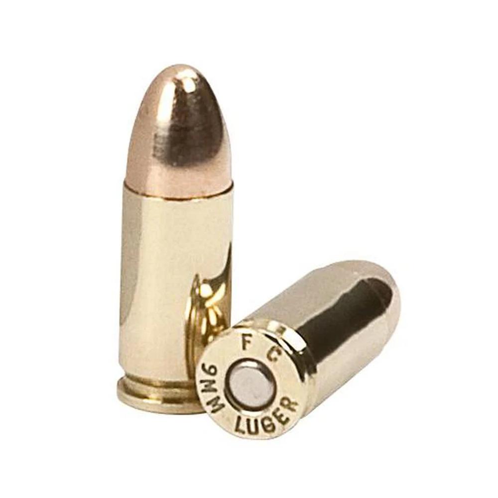American Eagle Handgun Ammunition 9mm Luger 115 gr FMJ 1180 fps 1000/ct Case Picture of Federal Cartridge Co. FEDERAL 9MM LUGER 115GR FULL METAL JACKET AMMO 1000RD CASE