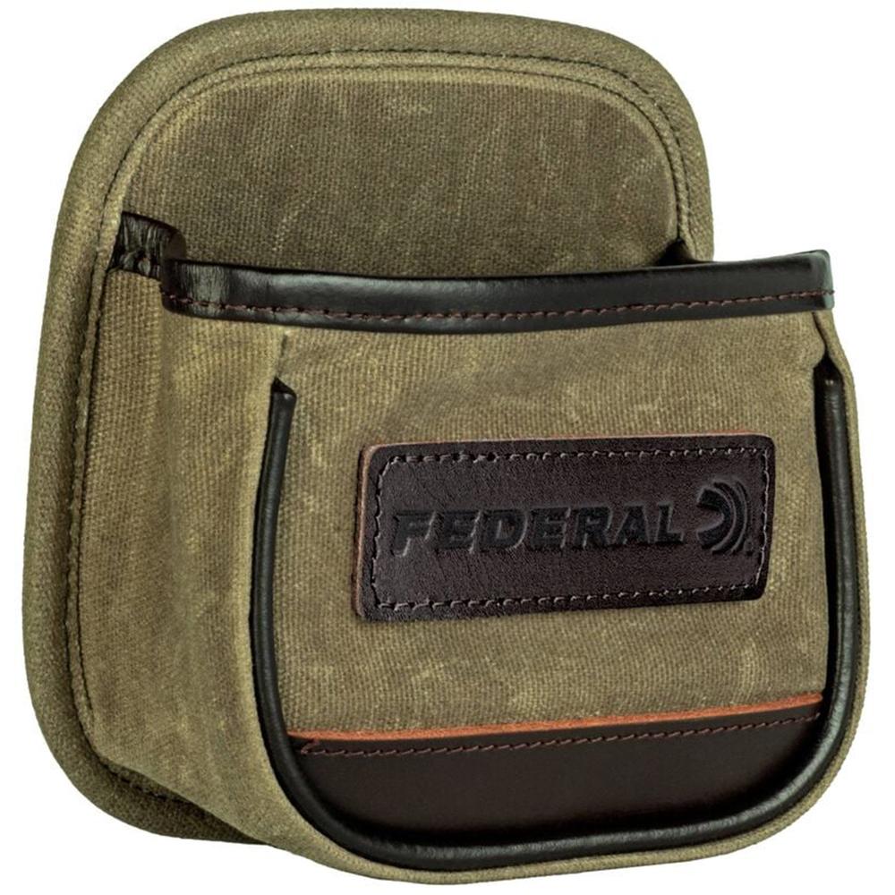 Federal Premium Single Shotshell Box Pouch OD Green Picture of Federal Cartridge Co. FEDERAL PREMIUM SINGLE BOX POUCH - OD