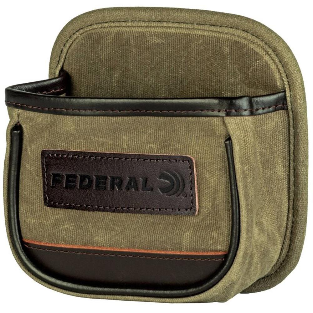 Federal Premium Single Shotshell Box Pouch OD Green Picture of Federal Cartridge Co. FEDERAL PREMIUM SINGLE BOX POUCH - OD