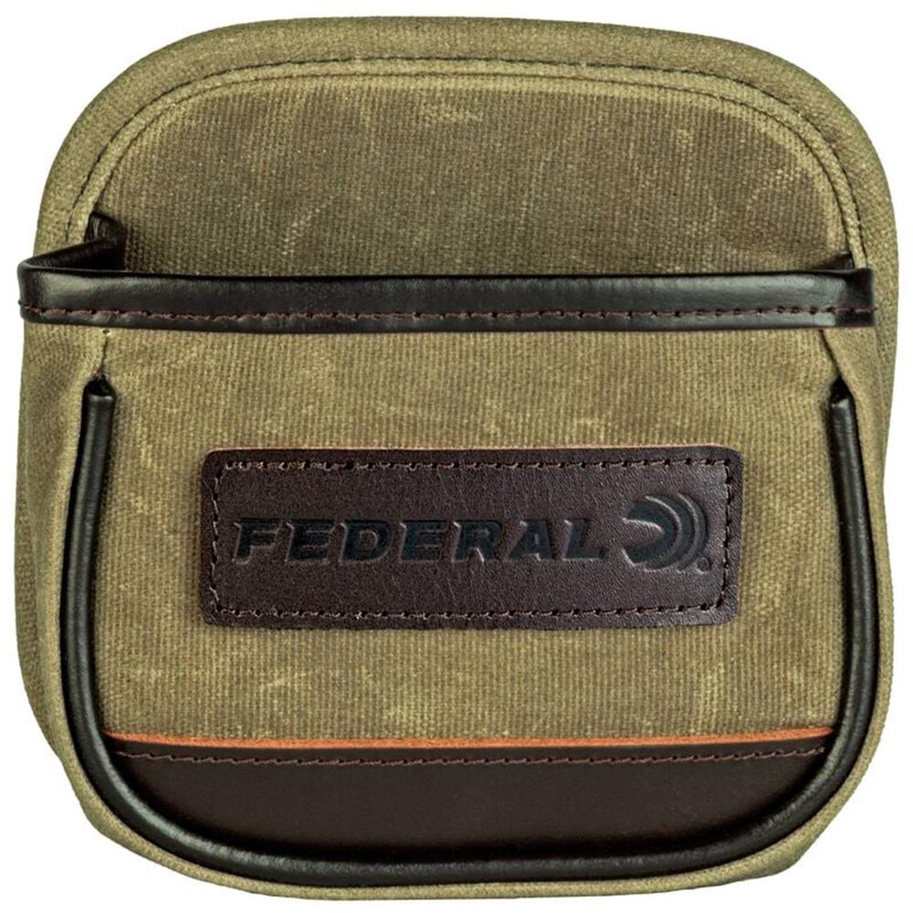 Federal Premium Single Shotshell Box Pouch OD Green Picture of Federal Cartridge Co. FEDERAL PREMIUM SINGLE BOX POUCH - OD