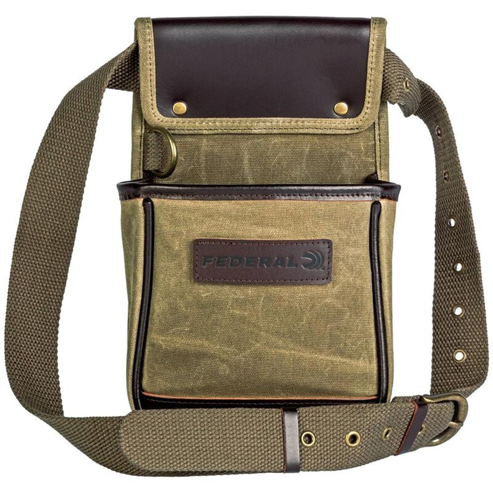 Federal Premium Shell Pouch OD Green Picture of Federal Cartridge Co. FEDERAL PREMIUM SHELL POUCH - OLIVE DRAB