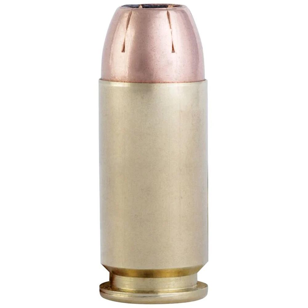 Federal Personal Defense Punch Handgun Ammunition .40 S&W 165 gr JHP 1130 fps 20/ct Picture of Federal Cartridge Co. FEDERAL 40 S&W 165GR PUNCH JHP AMMO 20RD