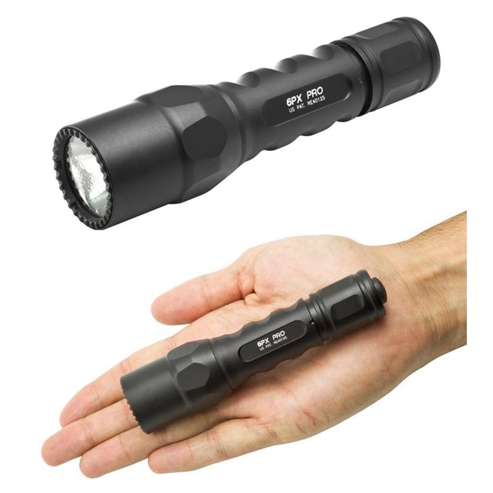 Surefire 6PX Pro Flashlight Dual-Output LED 320 Lumens Black Picture of Surefire Llc 6PX PRO FLASHLGHT 320 LUMENS BLK