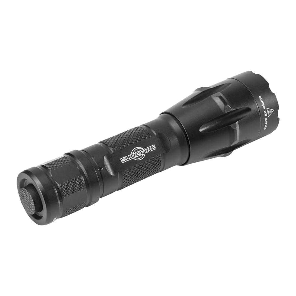 Surefire DFT Dual Fuel Tactical LED Flashlight 1500 Lumens Black Picture of Surefire Llc FURY DUAL FUEL TACTICAL 1500 LU WH LED ALUM BLK TYPE 3 ANO CLICK SWITCH