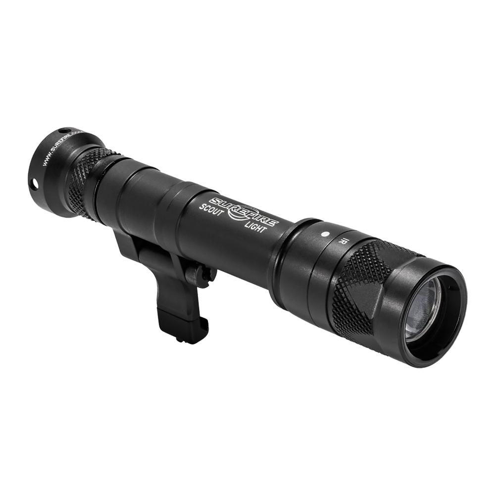 Surefire Infrared Scout Light Pro 6-Volt Weapon Light with Z68 Tailcap Black Picture of Surefire Llc SCOUT LIGHT VAMP WH/INFR LEDS 350 LU/120mW IR BLK Z68 ON/OFF TAILCAP