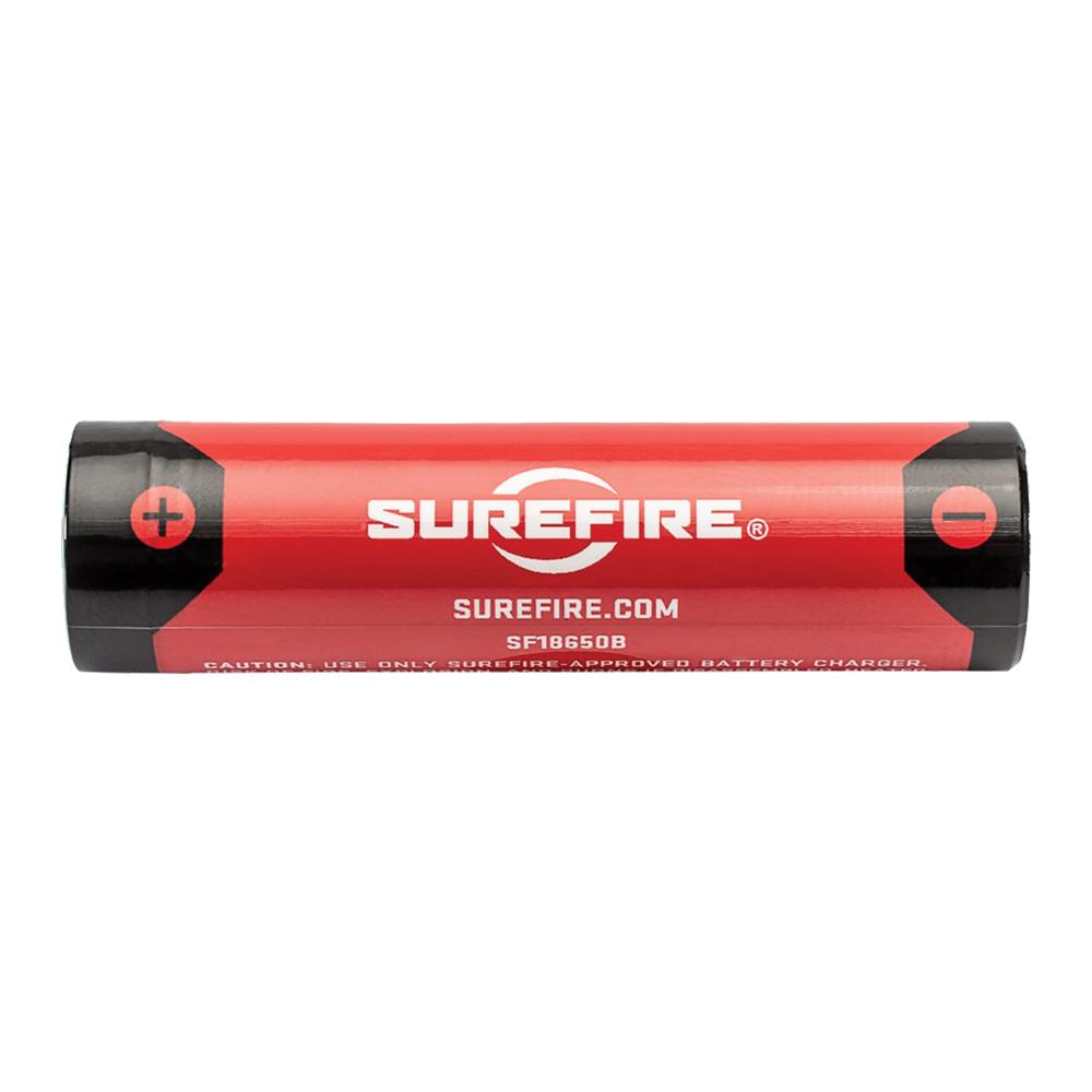 Surefire 18650 Micro USB Lithium-Ion Rechargeable Battery Picture of Surefire Llc 18650 PROTECTED LITHIUM ION SUREFIRE BATTERY 3.5Ah MICRO-USB RECHARGEABLE