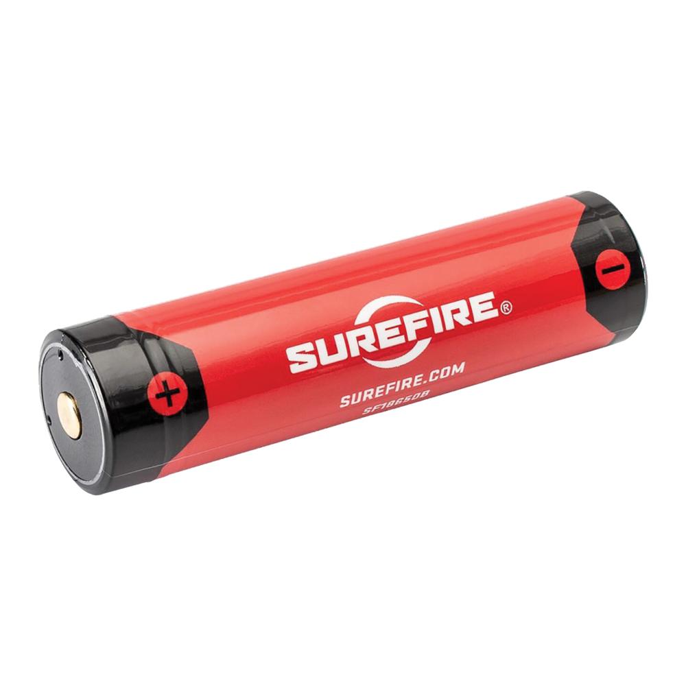 Surefire 18650 Micro USB Lithium-Ion Rechargeable Battery Picture of Surefire Llc 18650 PROTECTED LITHIUM ION SUREFIRE BATTERY 3.5Ah MICRO-USB RECHARGEABLE