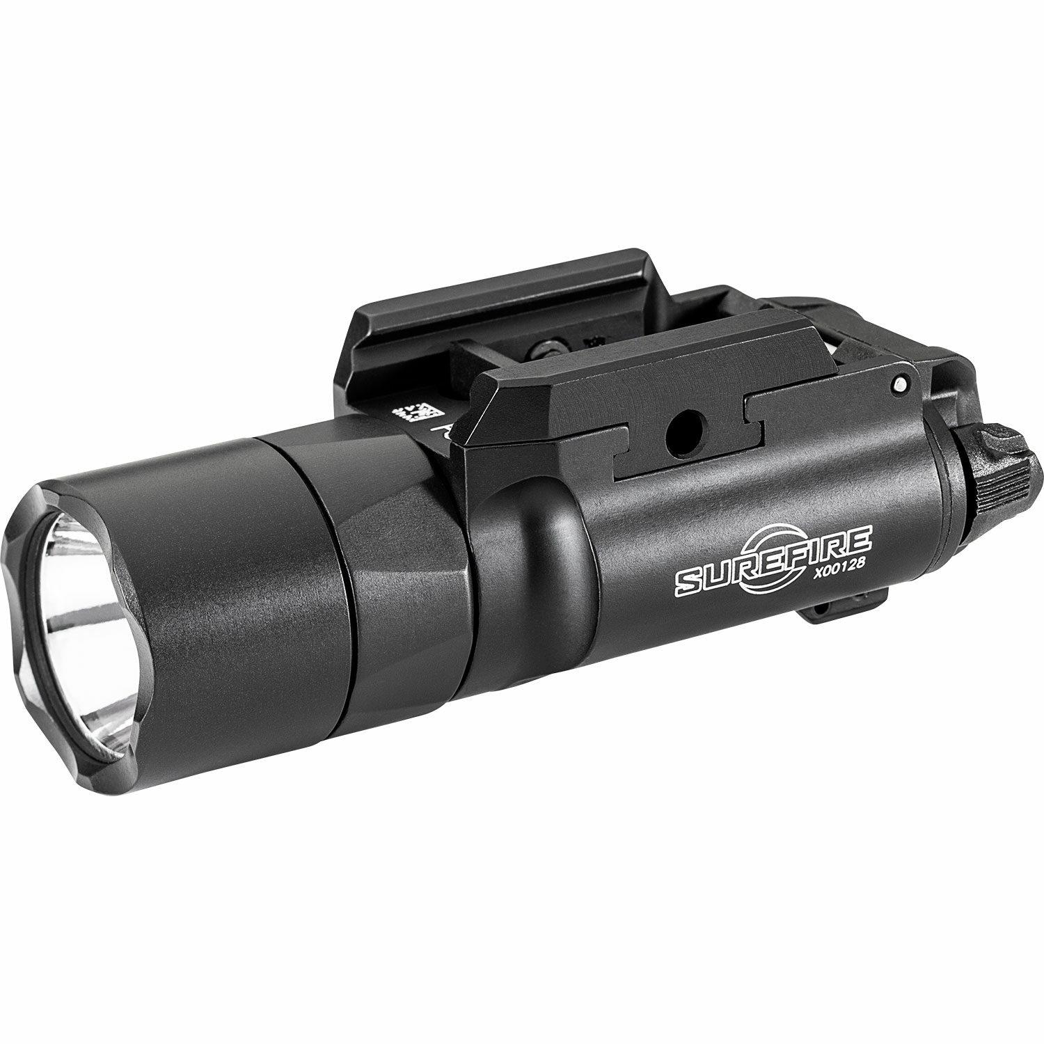 Surefire X300T-B Turbo Weaponlight Pic Mount 650 Lumens Black Picture of Surefire Llc X300 TURBO WEAPON LIGHT 6V UNI/PIC THUMB SCREW MOUNT BLK PUSH/TOGGLE