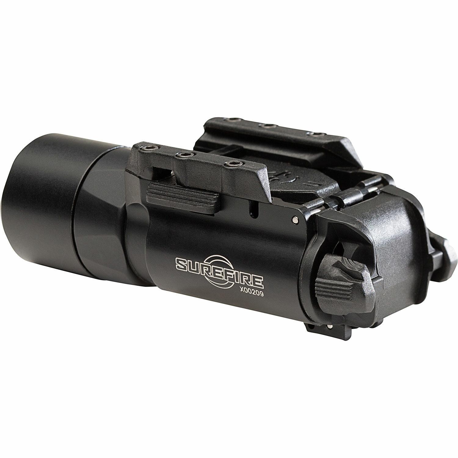 Surefire X300T-B Turbo Weaponlight Pic Mount 650 Lumens Black Picture of Surefire Llc X300 TURBO WEAPON LIGHT 6V UNI/PIC THUMB SCREW MOUNT BLK PUSH/TOGGLE