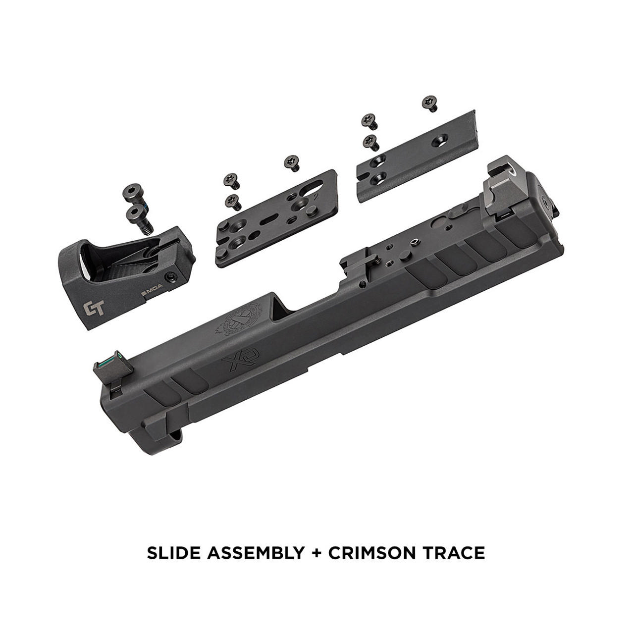 Springfield Armory XD OSP Slide Assembly with Crimson Trace CTS 1500 and OSP Optics Mounting Plate Picture of Springfield Armory XD OSP Slide Assembly + Crimson Trace CTS-1500