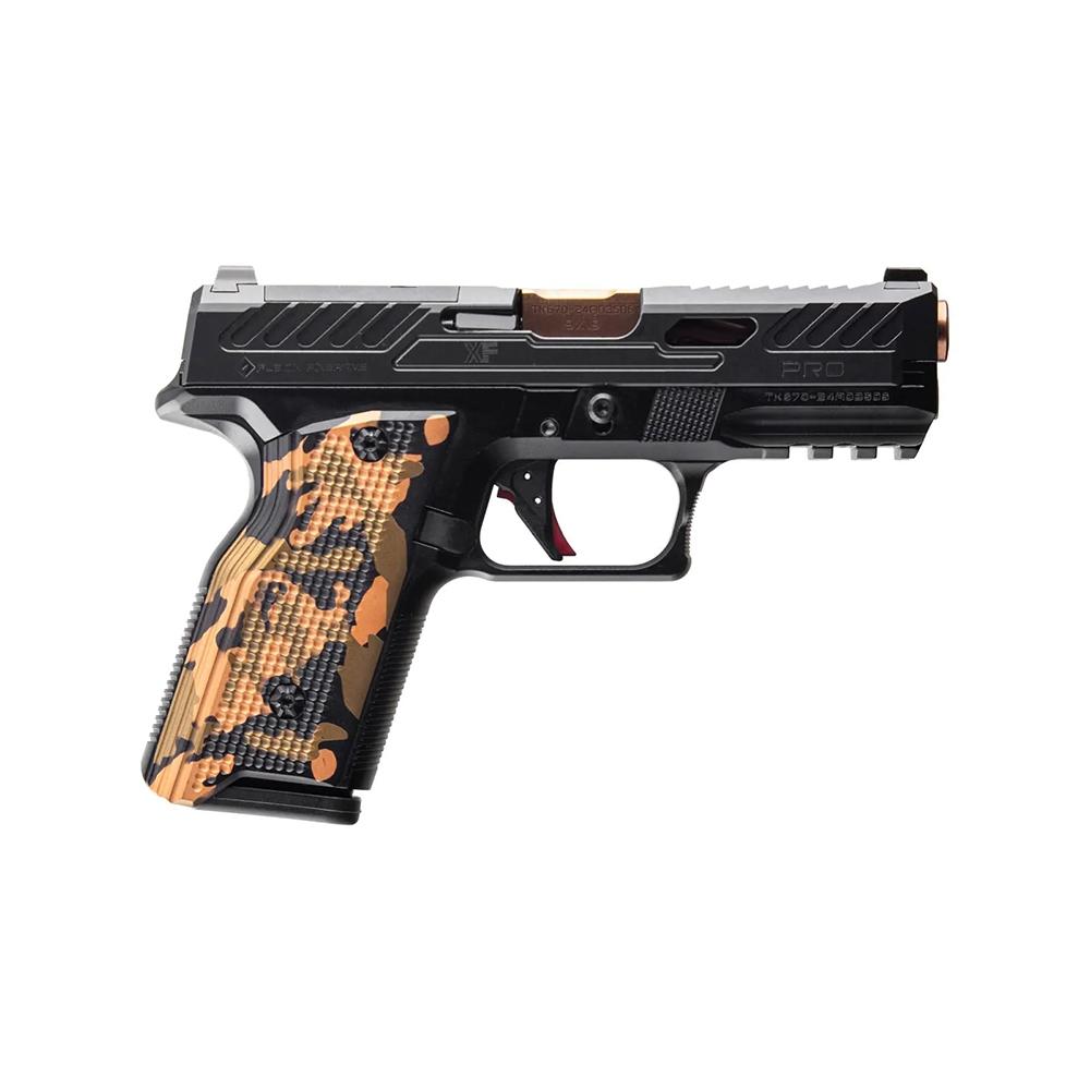 Fusion XF PRO Handgun 9mm Luger 15rd Magazines (2) 4" Barrel Bronze