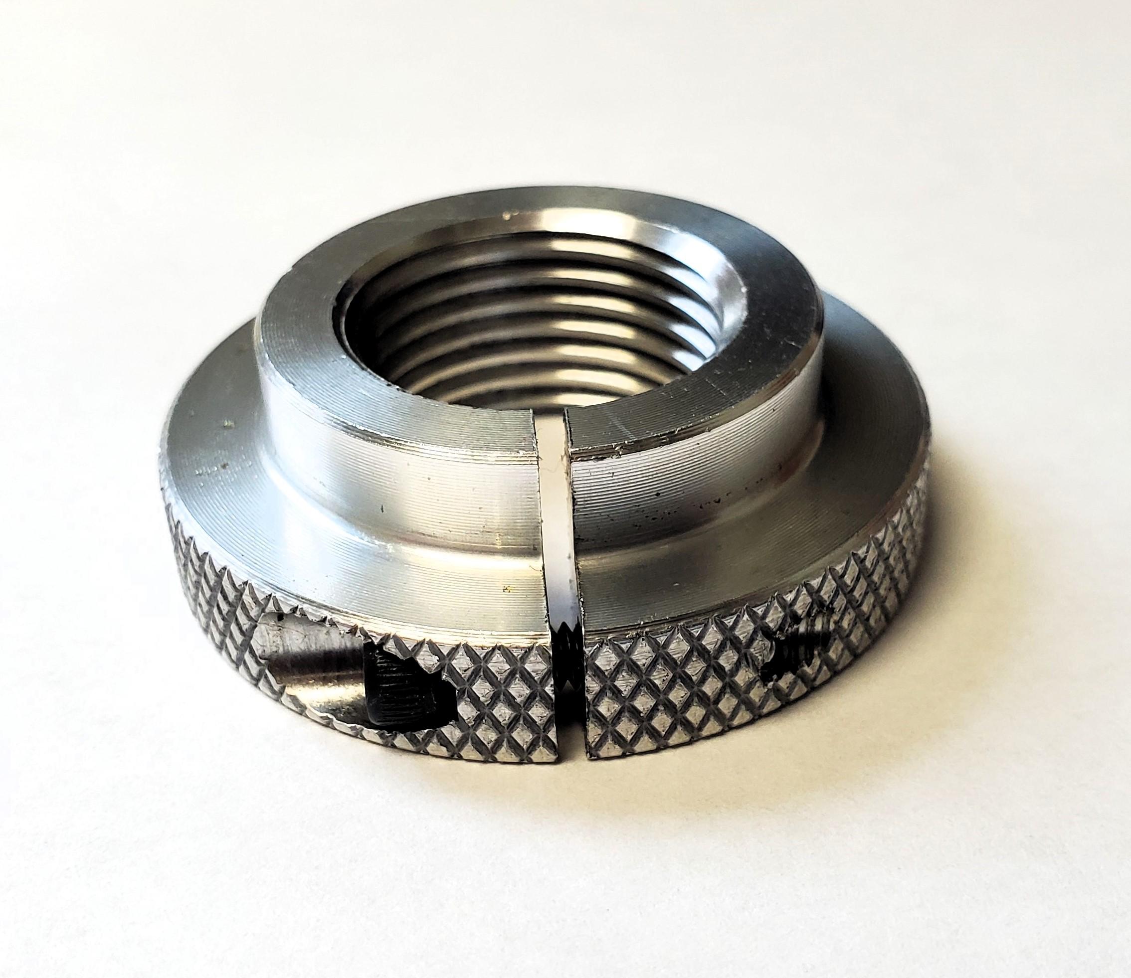 Forster 1-1/4" - 7/8" Adaptor Crossbolt Die Lock Ring for Co-Ax XL - 1/pk Picture of Forster Products Single Forster 1 ¼? - 7/8? Adaptor Crossbolt Die Lock Ring for Co-Ax XL