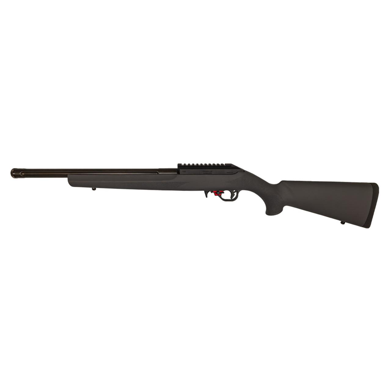 Franklin Armory F22 Binary Rifle .22 LR 10rd Magazine 16" Threaded Barrel Hogue OverMolded Stock Picture of Franklin Armory FRANKLIN F22 BINARY RIFLE .22LR 16" FLUTED BARREL GREY STOCK