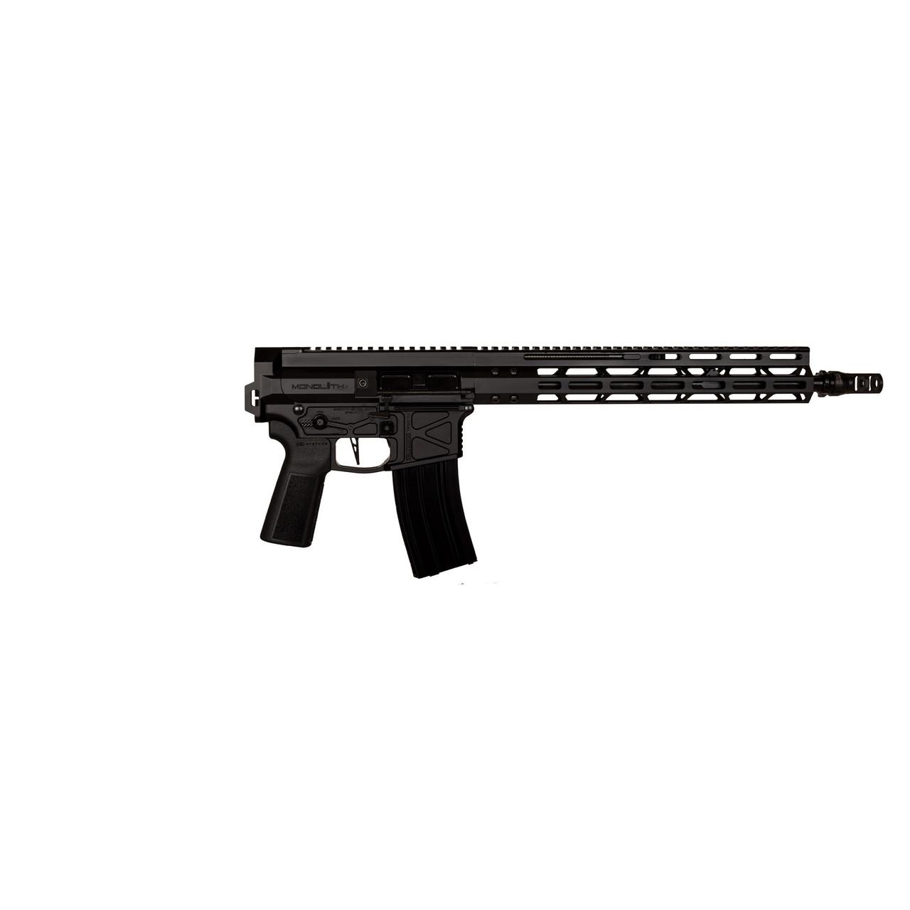 Global Ordnance Monolith Rifle 5.56mm 30rd Magazine 16" Barrel Folding Stock Black Picture of Global Ordnance Global Ordnance Monolith Rifle 5.56 / 16? 1/7 Twist BRL Black
