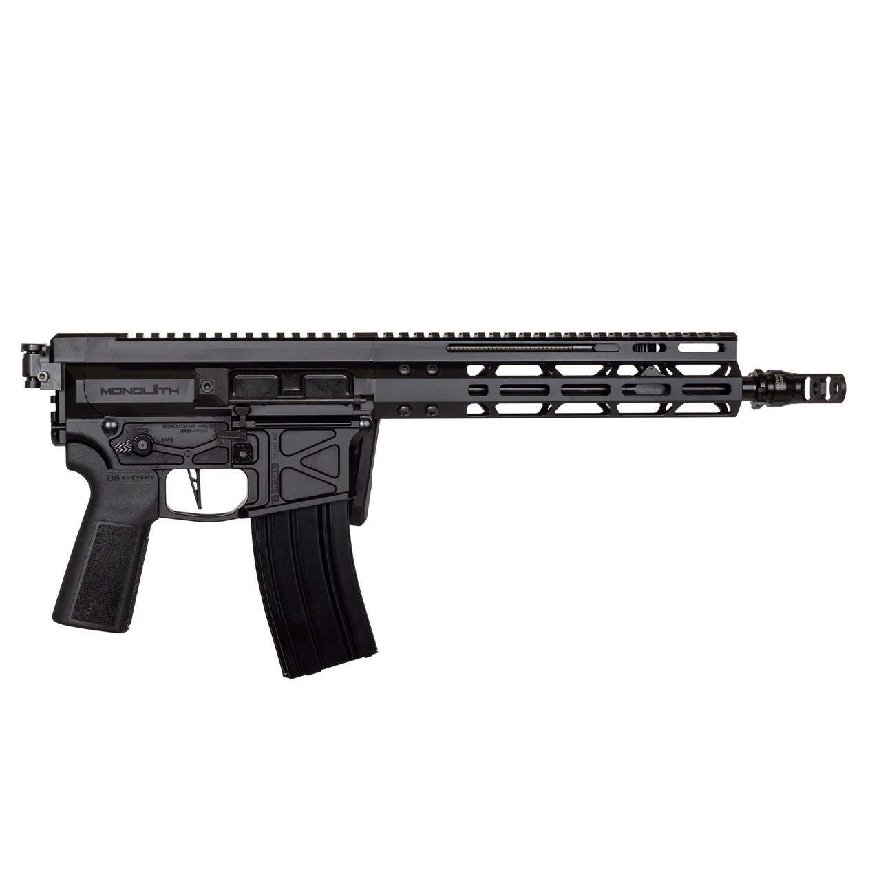 Global Ordnance Monolith Pistol 5.56mm 30rd Magazine 12.5" Barrel SBT Brace Black Picture of Global Ordnance Global Ordnance Monolith Pistol 5.56 / 12.5? 1/7 Twist BRL Black SB Brace