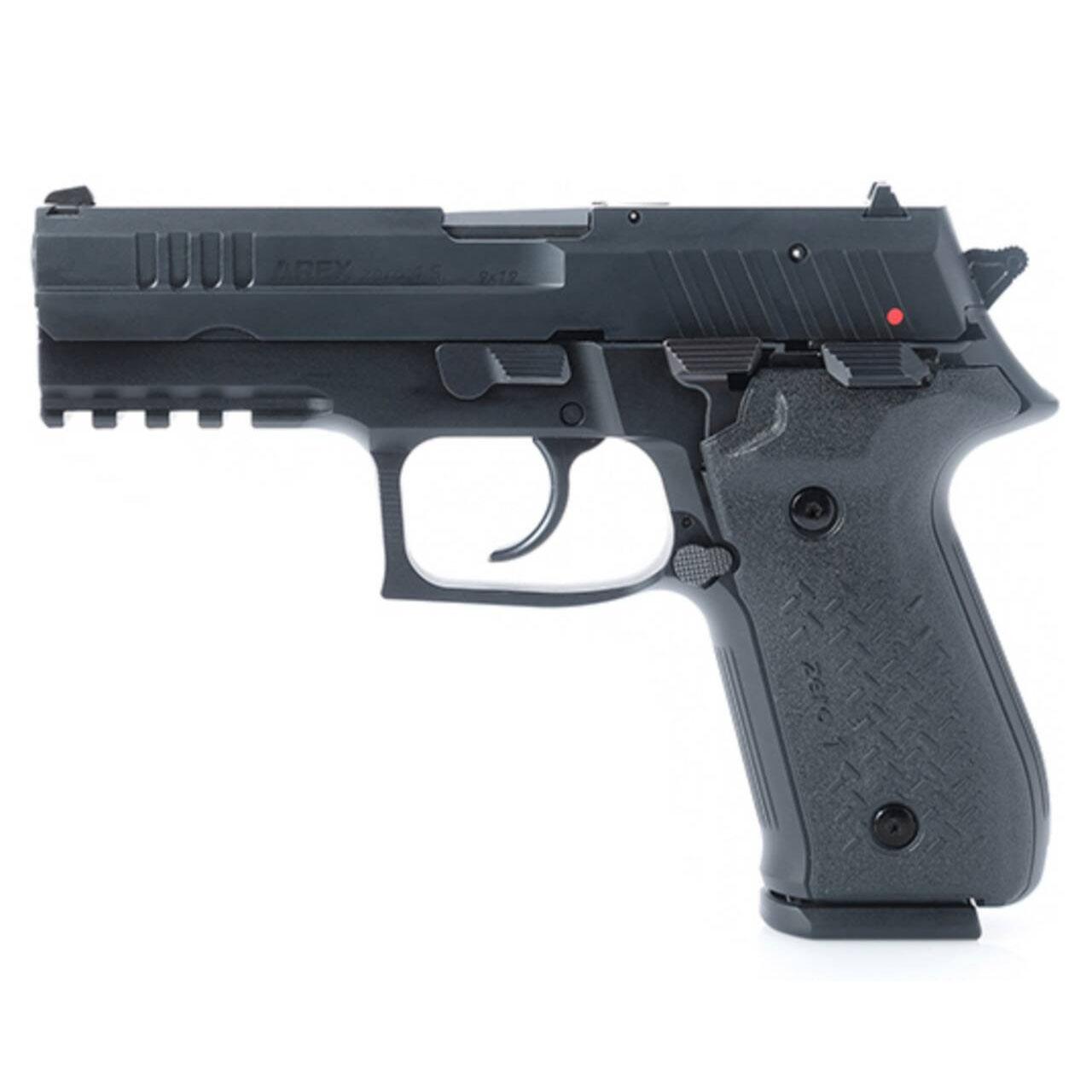 Arex Zero 1S Handgun 9mm Luger 17rd Magazines(2) 4.25" Barrel Black Picture of Global Ordnance Arex Zero 1 Standard 9mm 17+1/ Black