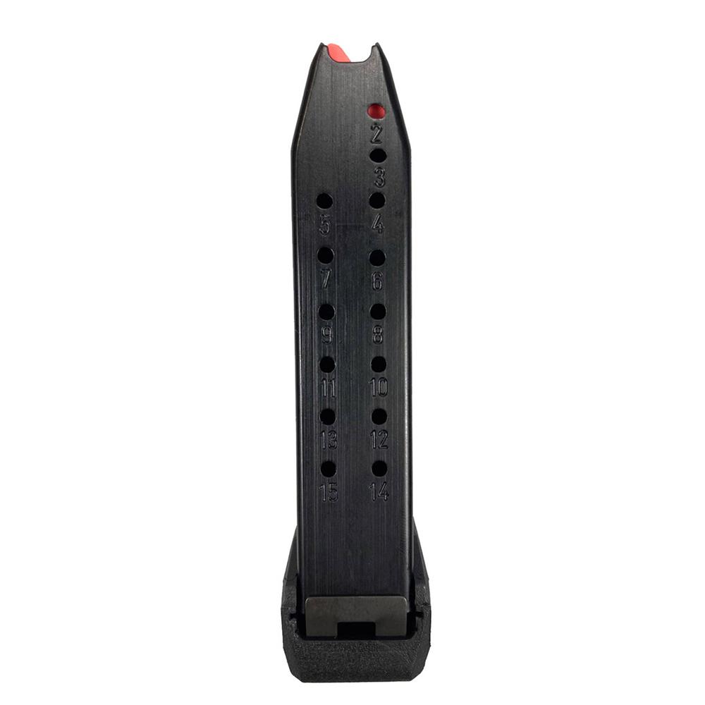 Global Ordnance Handgun Magazine for Arex Delta M 9mm Luger 15/rd with +2 Ext Picture of Global Ordnance Arex Delta M 15+2rd Mag