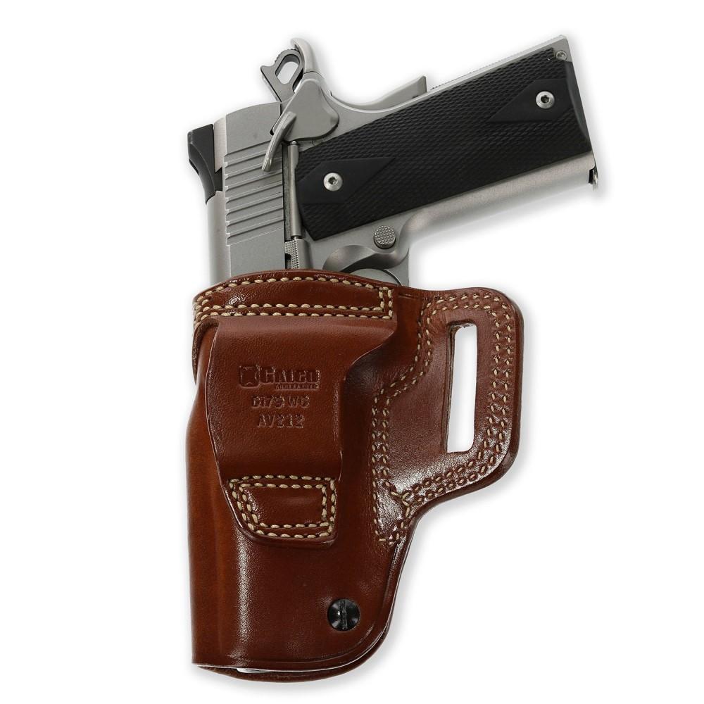 Galco Avenger Belt Holster for Colt 1911 with 5" Barrel Tan RH Picture of Galco International Ltd. AVENGER TAN RH COLT 1911 5"