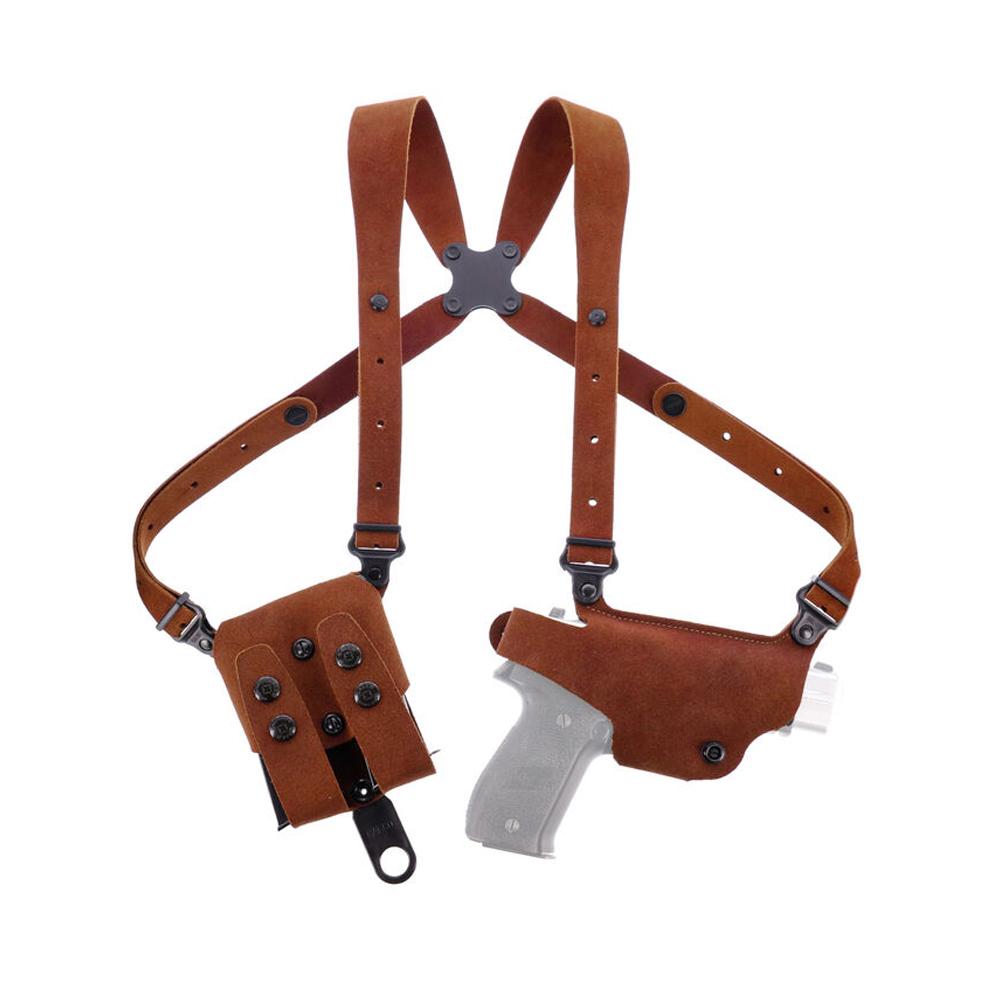 Galco Classic Lite 2.0 Shoulder System Holster for Glock 17 Natural RH