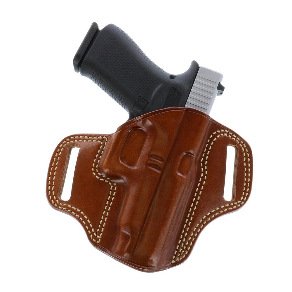 Galco Combat Master Belt Holster for S&W N Frame 4" Tan RH Picture of Galco International Ltd. COMBAT MASTER S&W N Frame M29/629 4'' RH BELT TAN