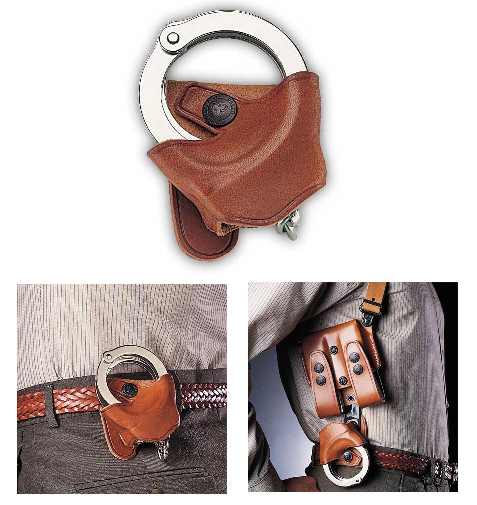 Galco SC7 Cuff Case for System or Belt Left Hand Tan