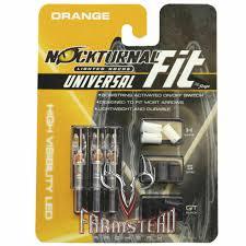 Nockturnal Universal Lighted Nocks Size Orange Picture of Feradyne Outdoors NOCKTURNAL UNIVERSAL SIZE ORANGE